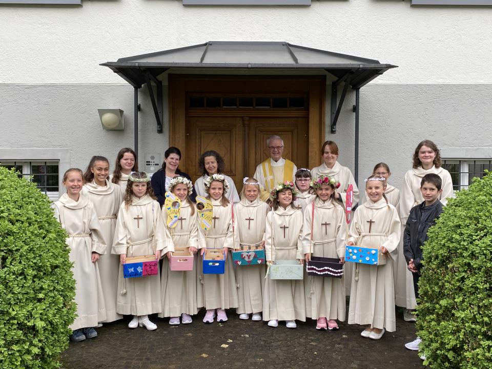 Gruppenbild Erstkommunion