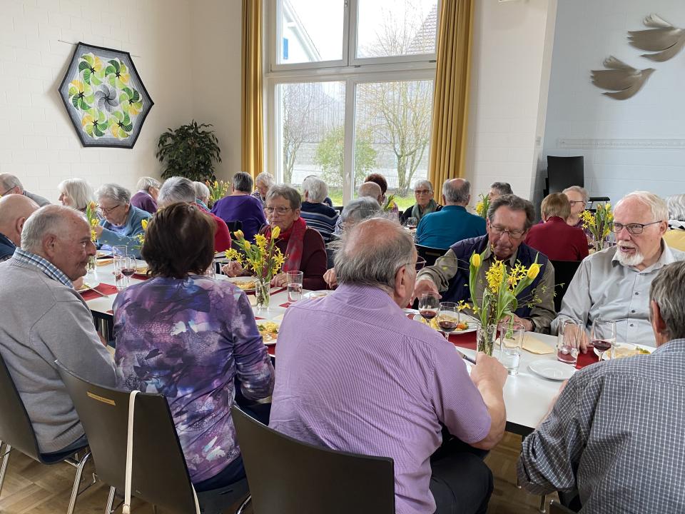 und zum Sprechen bleibt auch noch Zeit