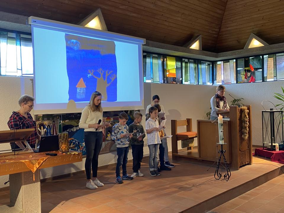 lebendig vorgetragene Geschichte