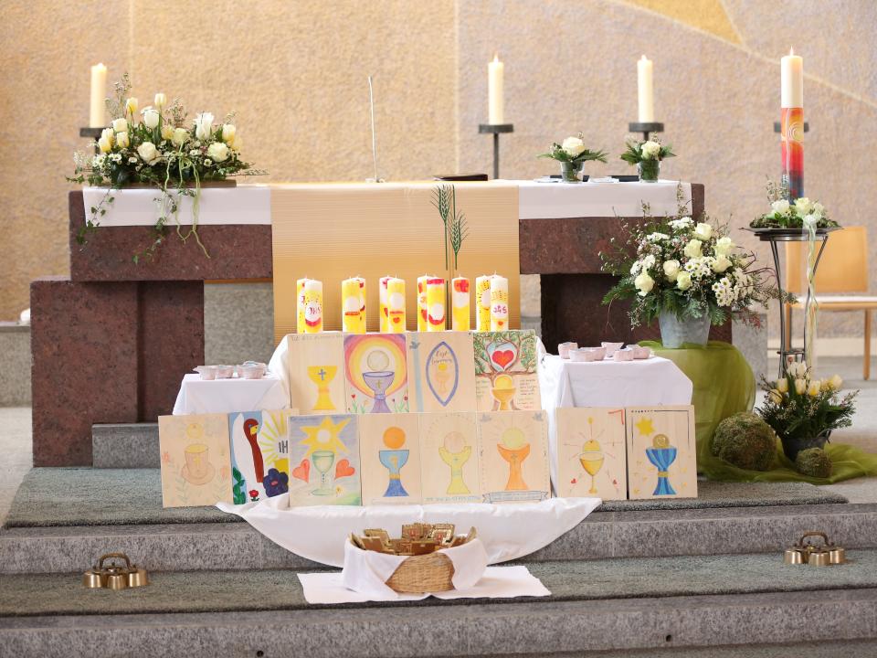 Erstkommunion in Bichelsee