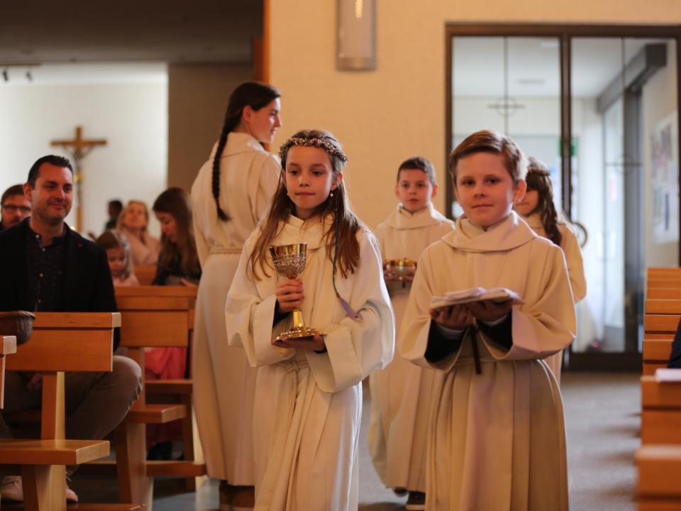 Erstkommunion in Bichelsee