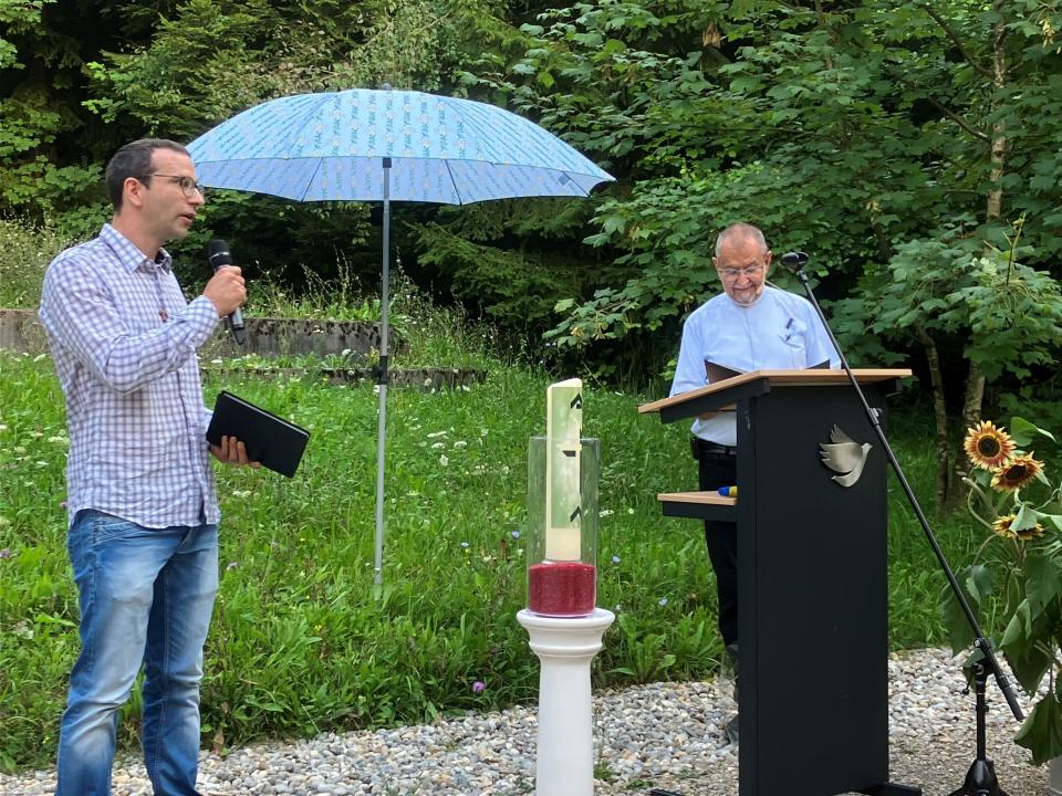 Seelsorger Bachmann und Appl