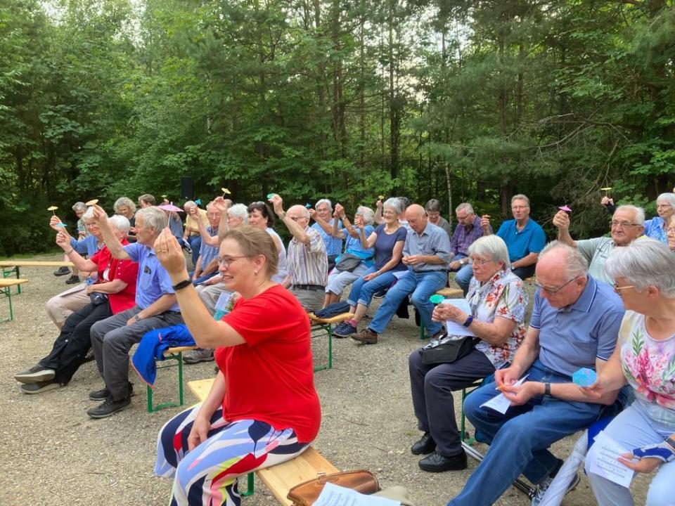 Schirmli sind geöffnet