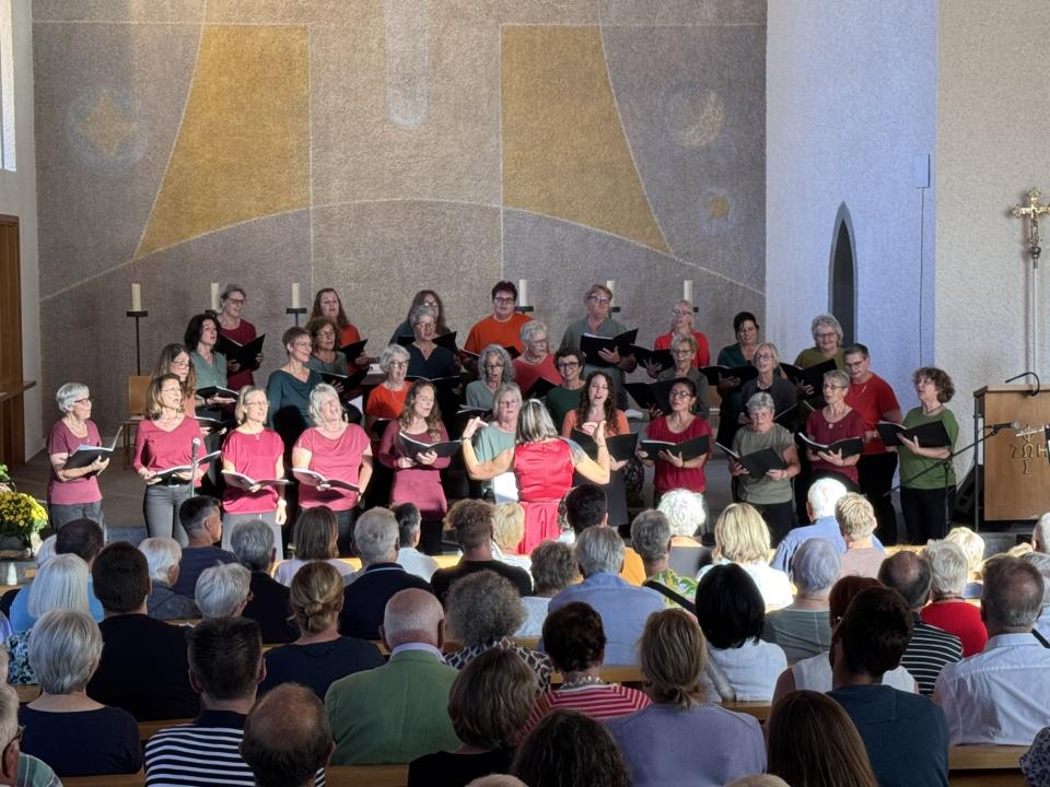 Herbstkonzert des Damenchors Balterswil in der katholischen Kirche Bichelsee