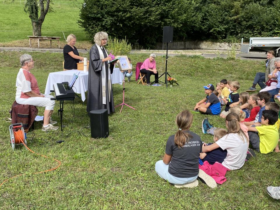 ökumenischer Feldgottesdienst in Schurten
