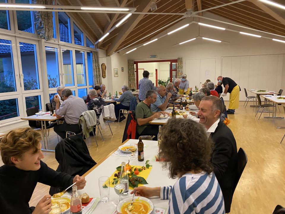 angeregte Gespräche