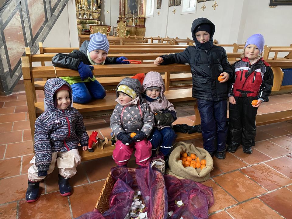 Einige Finisher des Geschichtenwegs