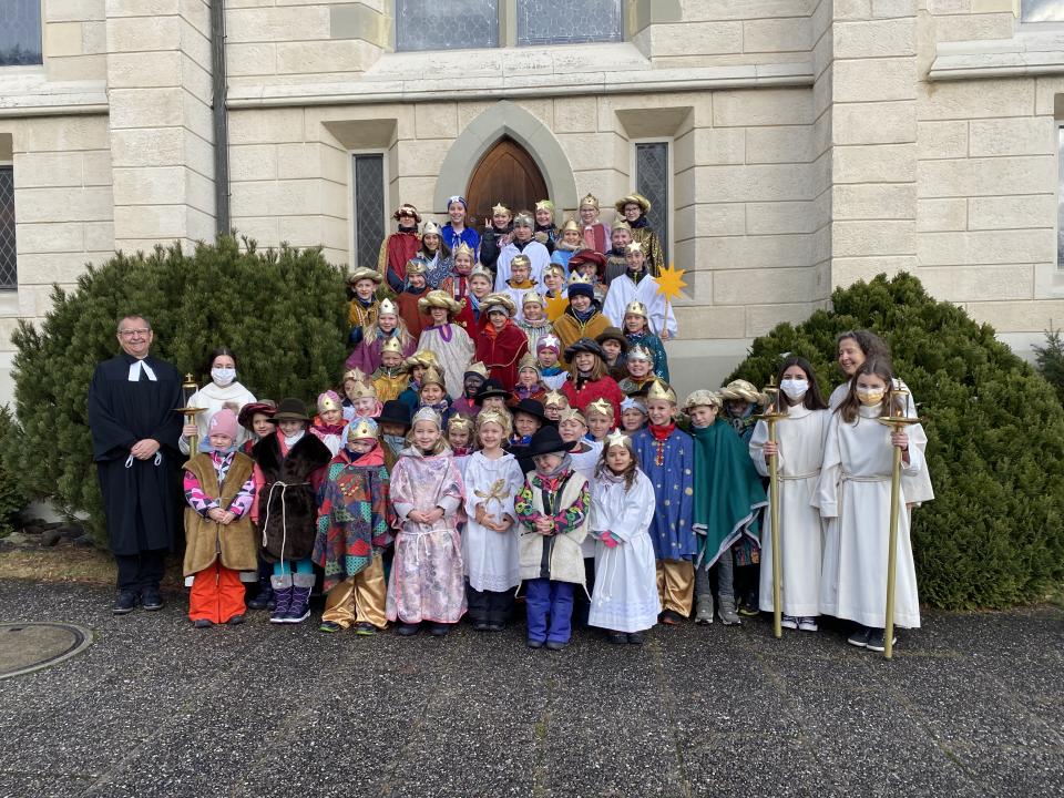 Schlussbild Sternsinger in Dussnang