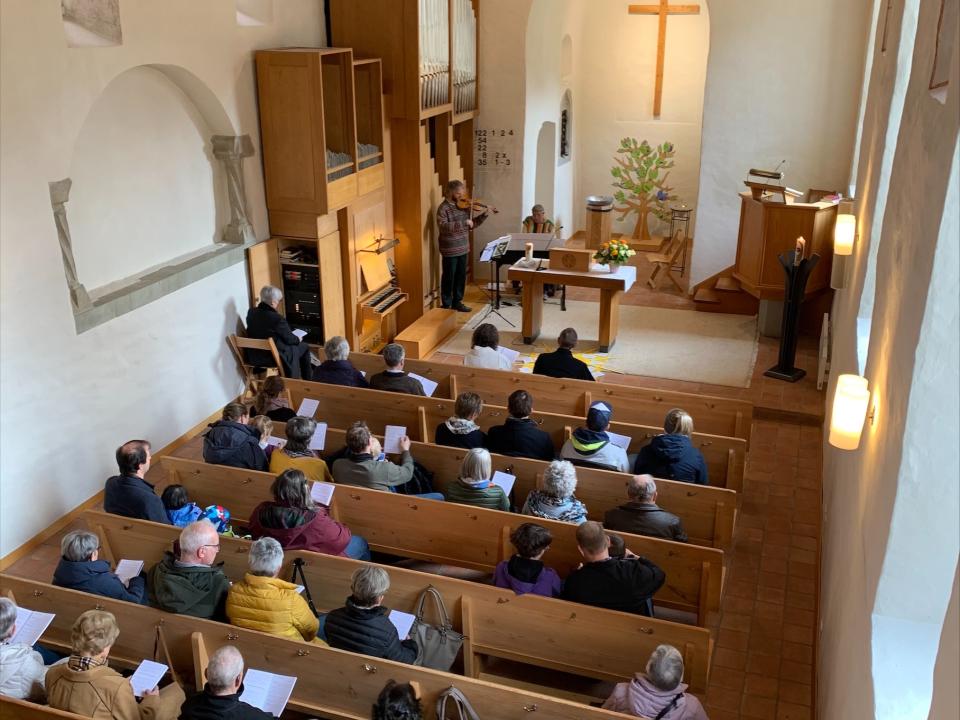 Gottesdienst mit musikalischer Begleitung