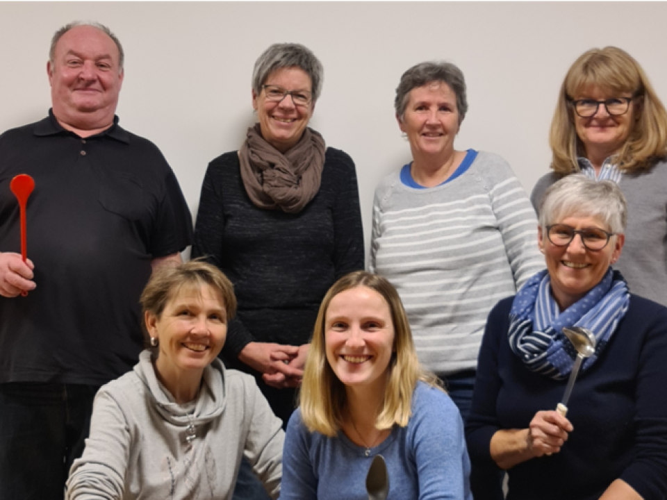 Scheidendes und neues OK-Team Suppentag