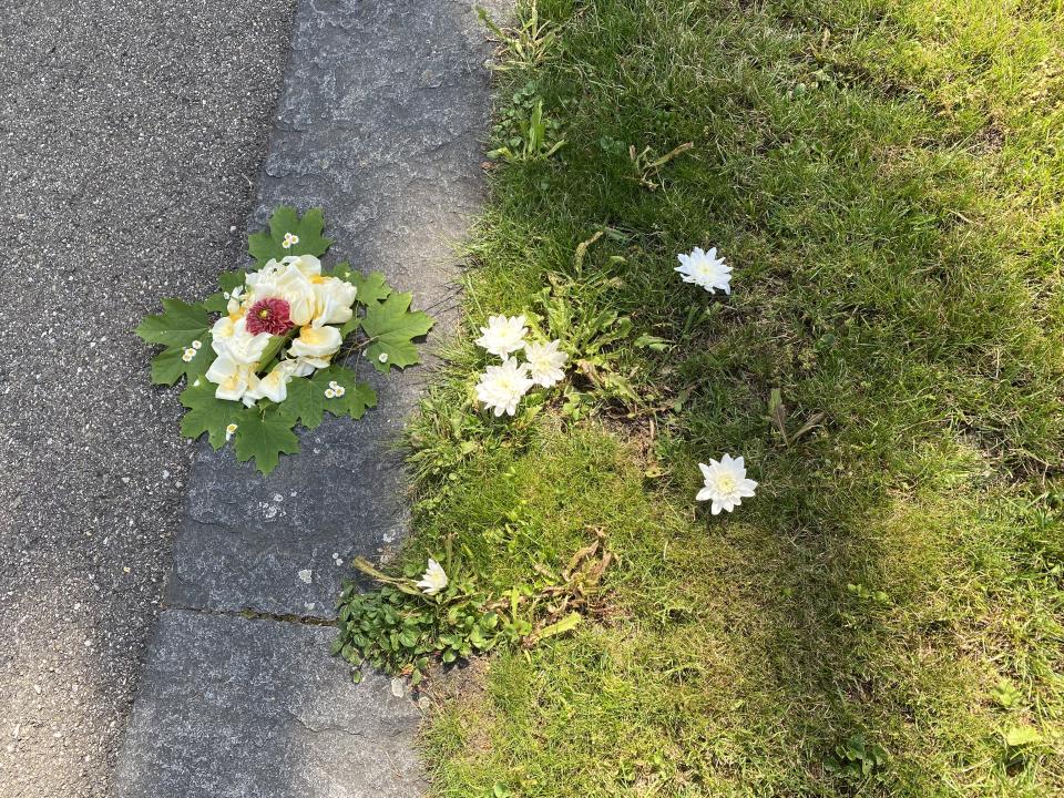 Blumen, überall verteilt...