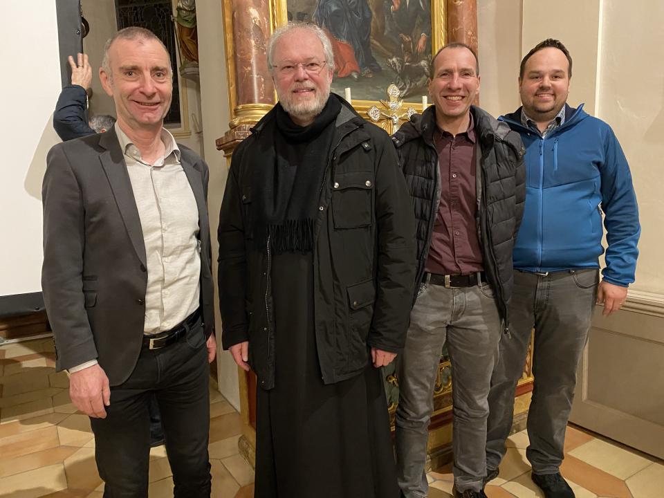 v.l.n.r. M. Widmer, P. Gregor, B. Brühwiler, T. Langensand