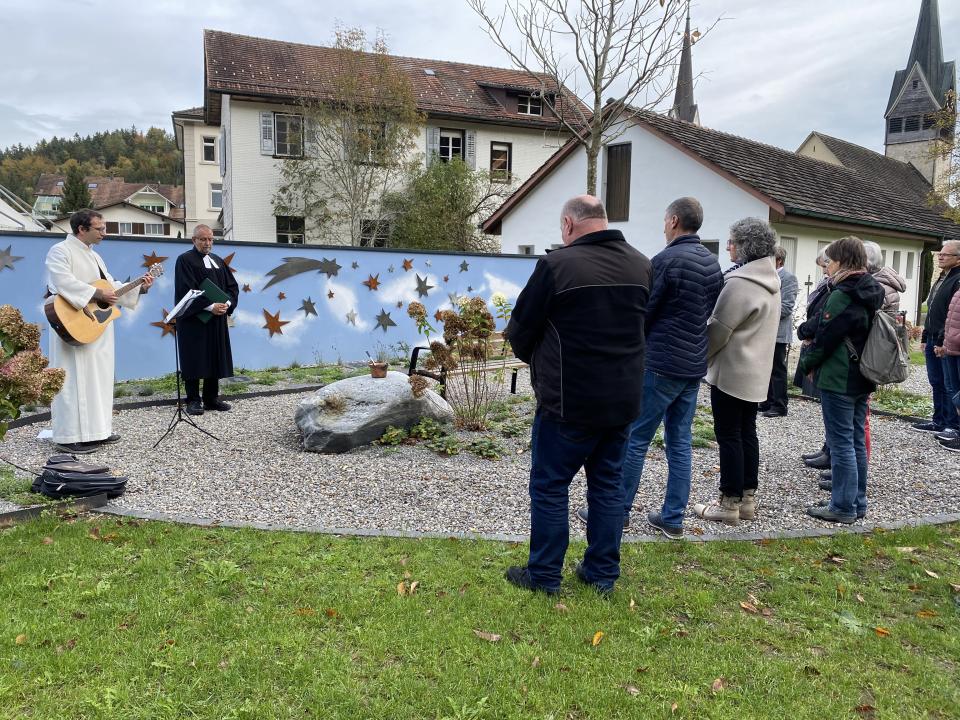 Einweihung Sternenkind-Gedenkstätte