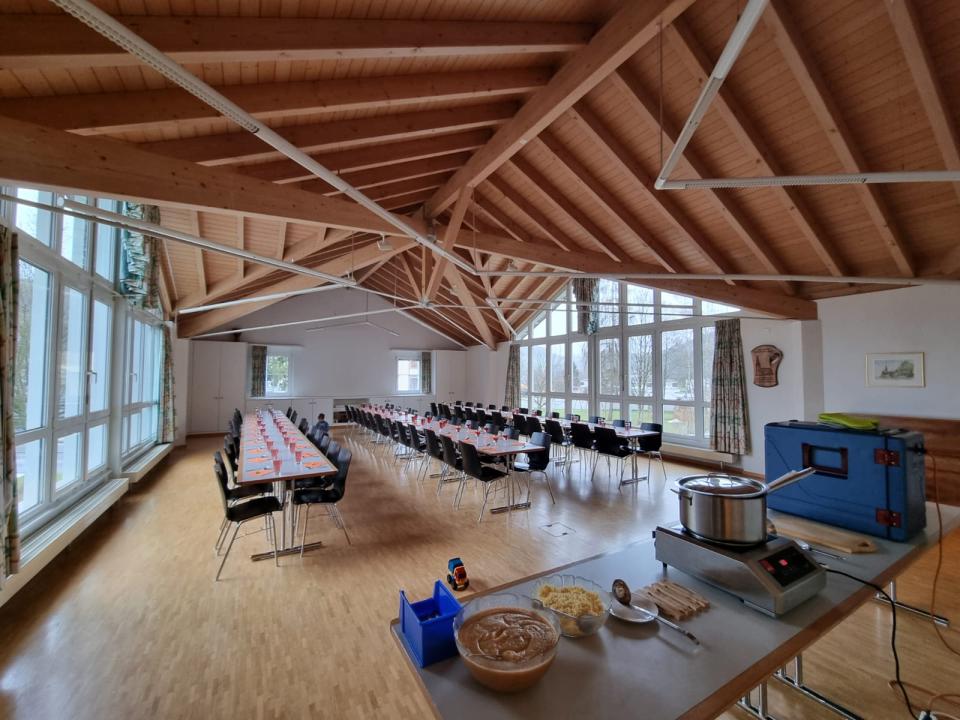 Dankesnachmittag - alles bereit