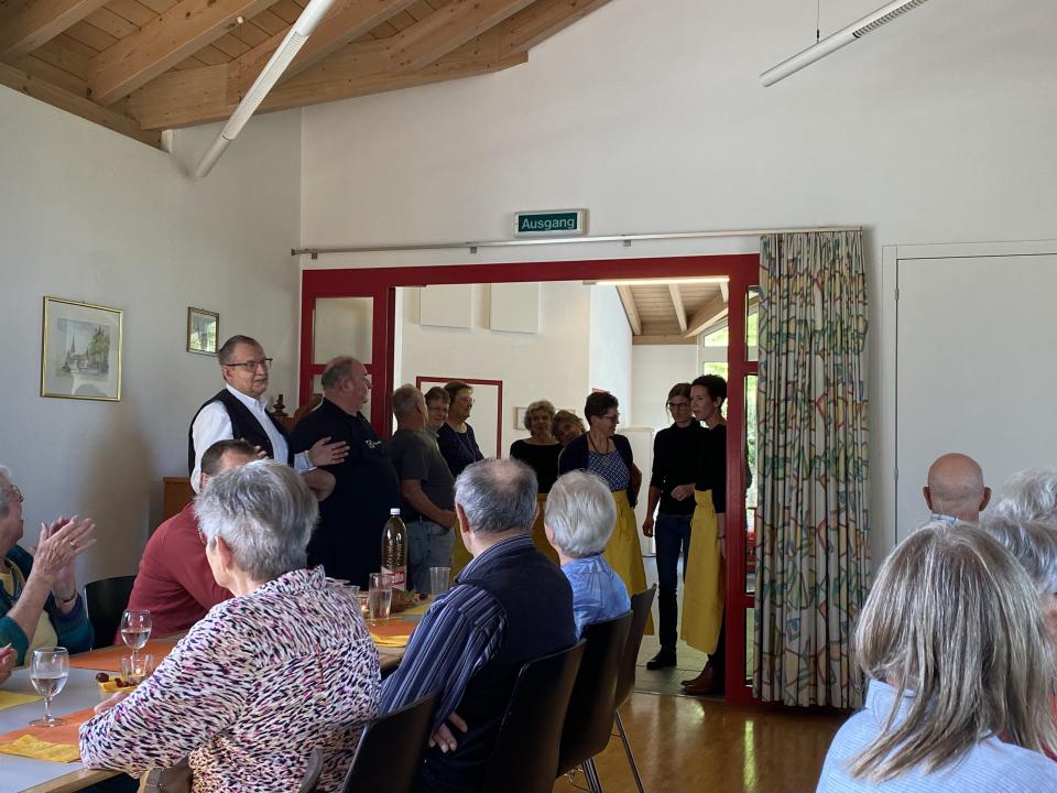 Spaghetti-Essen im evang. Kirchgemeindehaus