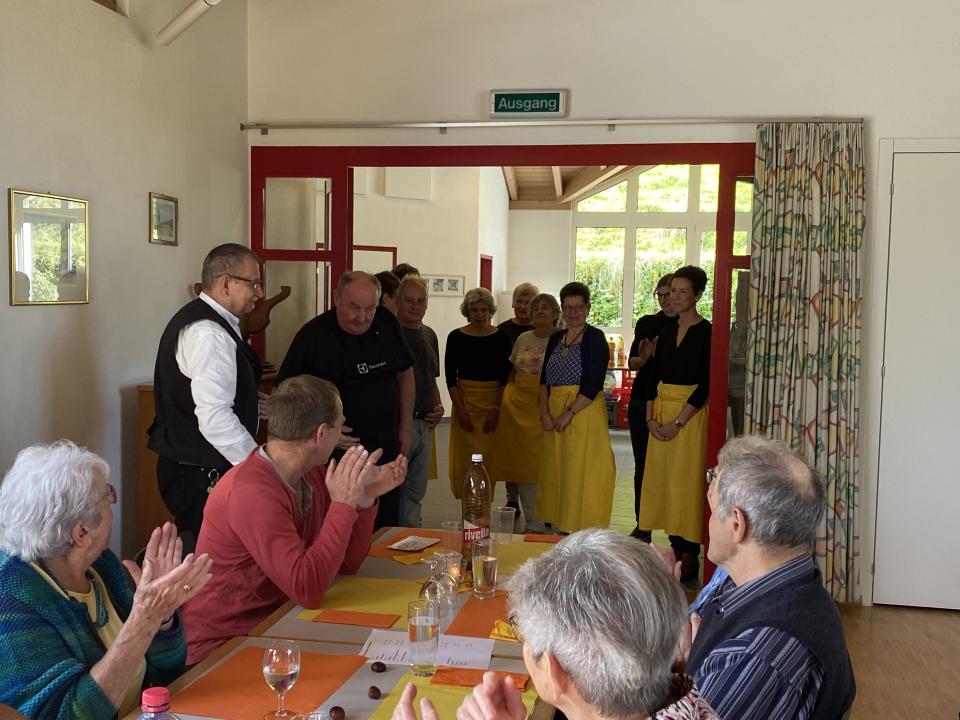 Dank an das Helferteam