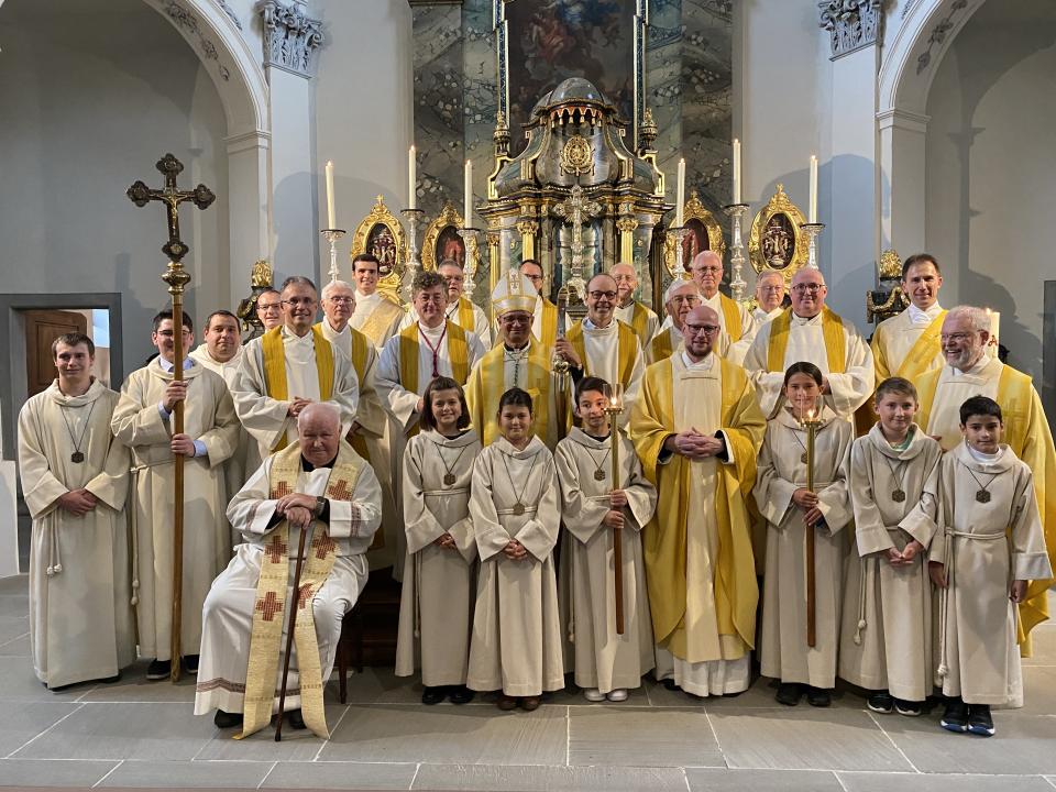 Priesterweihe im Kloster Fischingen