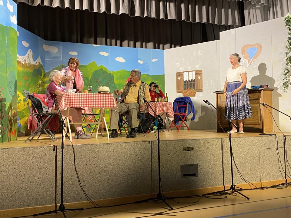 reger Betrieb in der Gartenwirtschaft