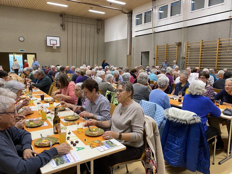 Zeit zum Essen und Plaudern