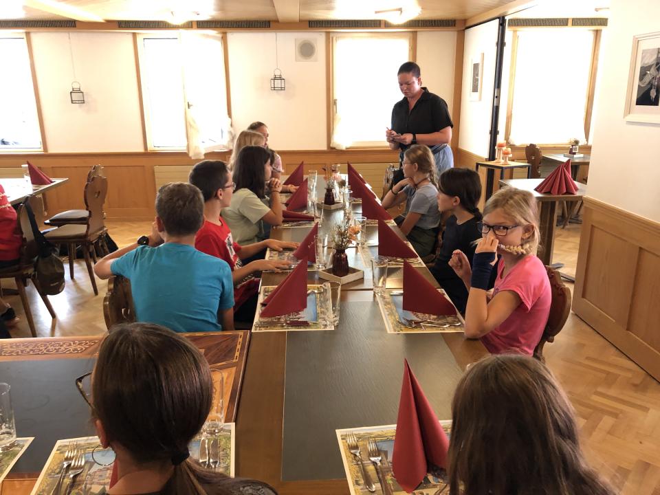 Mittagessen Mini-Ausflug