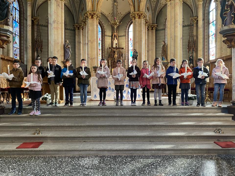 Kinder aus der Pfarrei St. Blasius