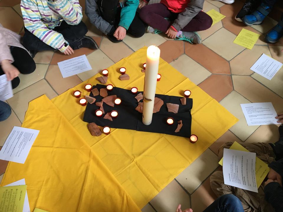 Versöhnungsweg Mittegestaltung