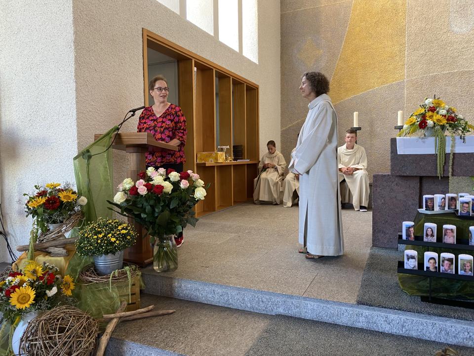 Dankesworte der evangelischen Kirchgemeinde