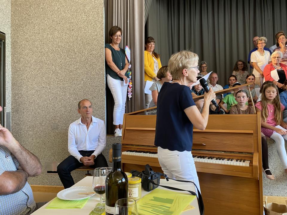 Monika Huber leiter souverän