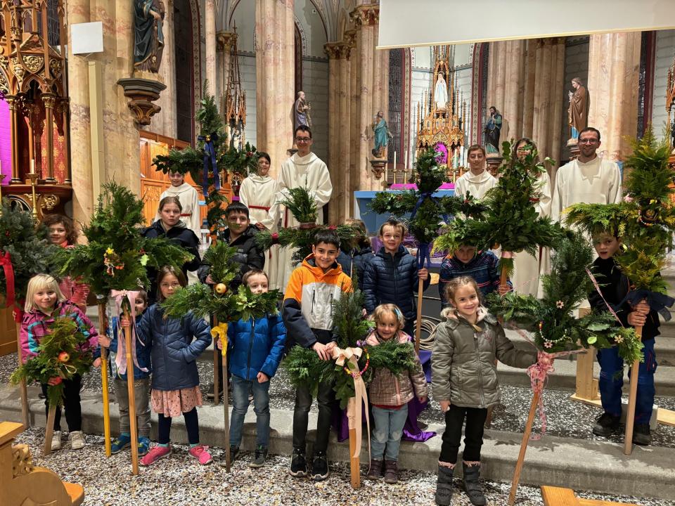 Palmkreuze in Dussnang