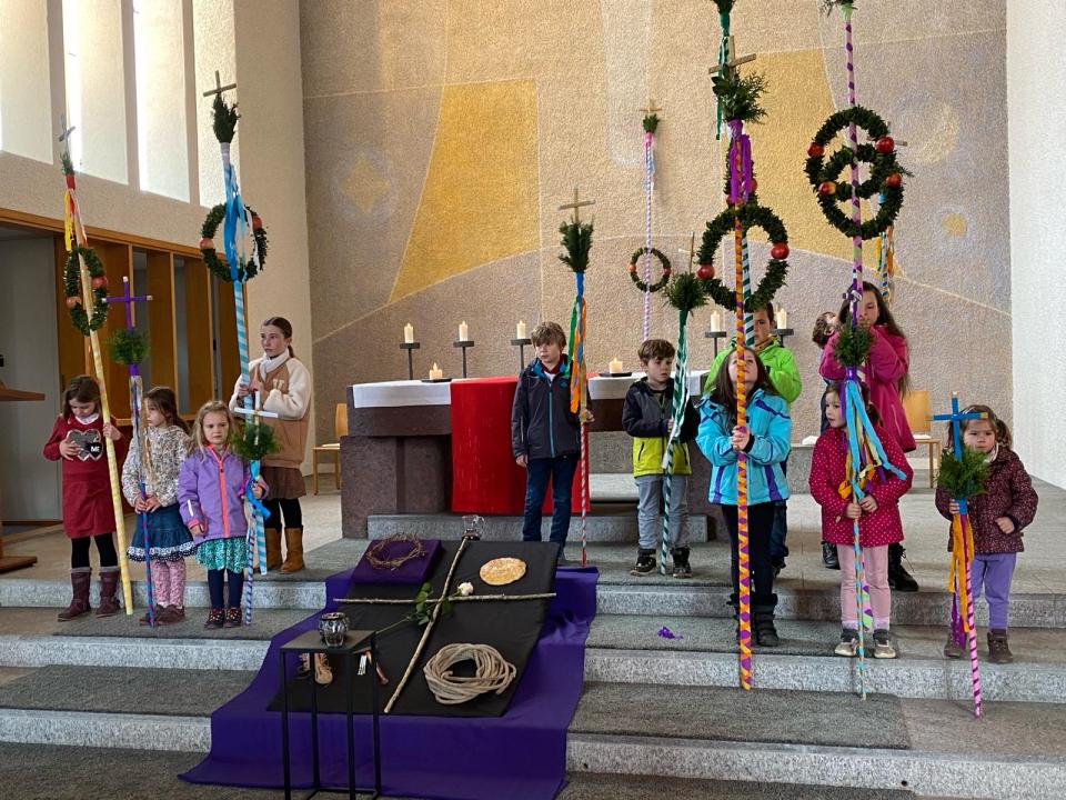 Palmsonntag in Bichelsee