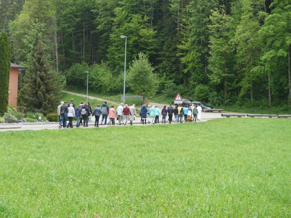 kleines Trüppchen unterwegs