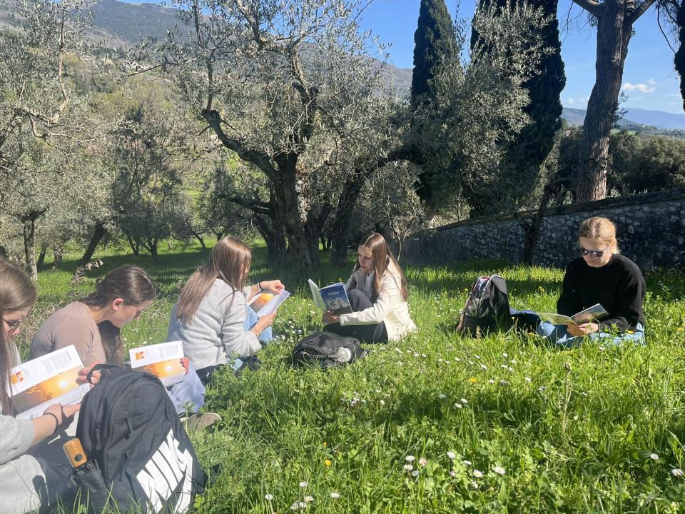 Assisi-Reise Firmanden 2025 - Gruppendiskussion