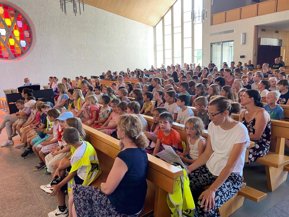 Blick in die Kirche
