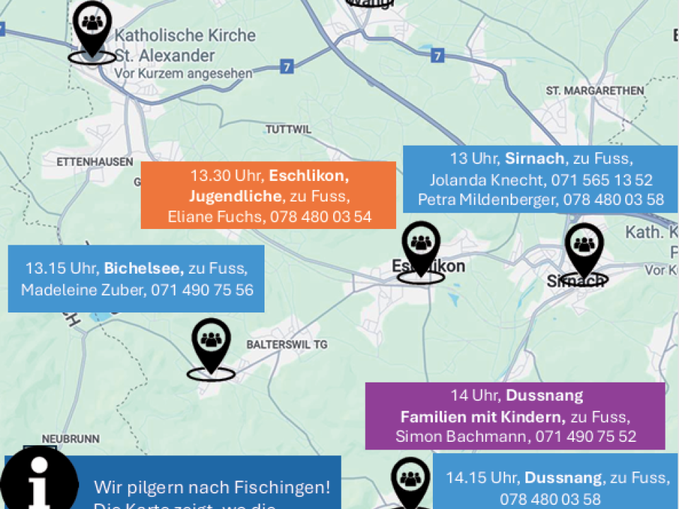 Flyer Pilgerweg
