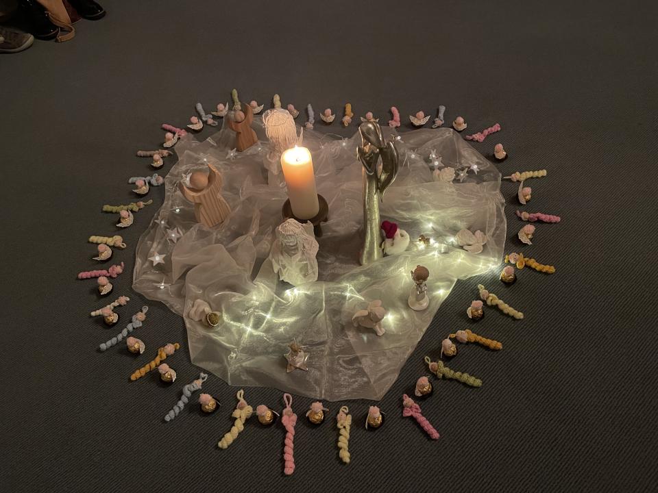 Adventsfeier in St. Blasius in Bichelsee