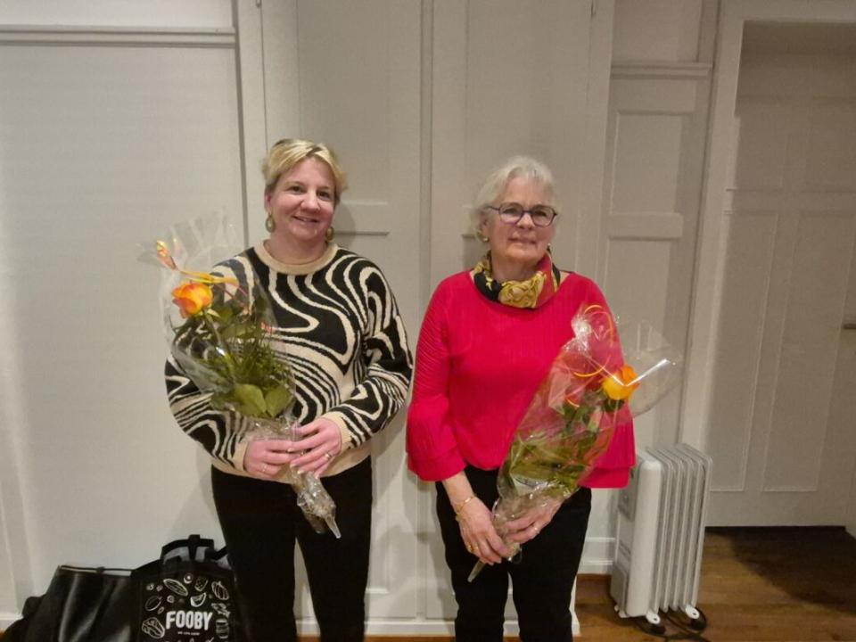 Neueintritte von links: Cornelia Schwager und Elisabeth Schwarz 