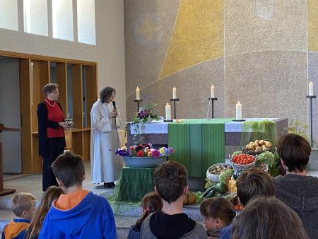 Blumensegnung durch Daniela Albus
