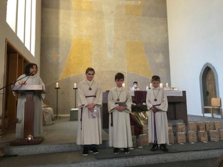 Neue Ministranten aufgenommen
