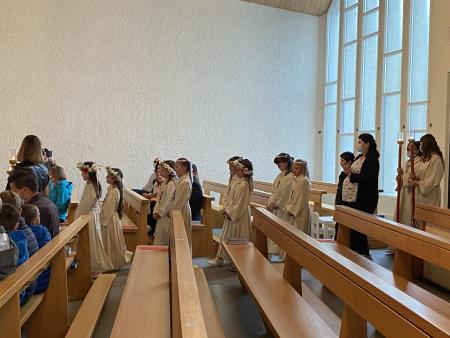 Einzug der Erstkommunionkinder