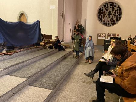 Maria und Josef sind unterwegs