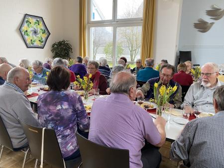 und zum Sprechen bleibt auch noch Zeit