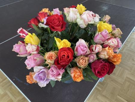 Eine Rose für jede Teilnehmerin