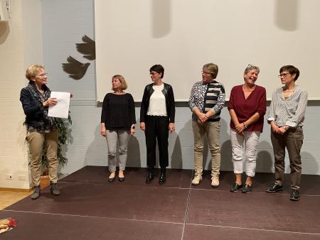 Vorstandsfrauen mit Monika Huber