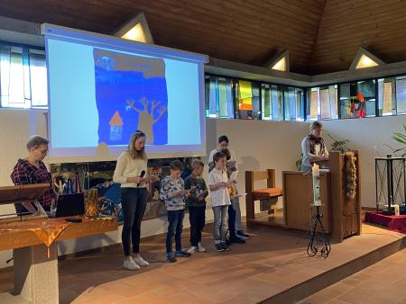 lebendig vorgetragene Geschichte