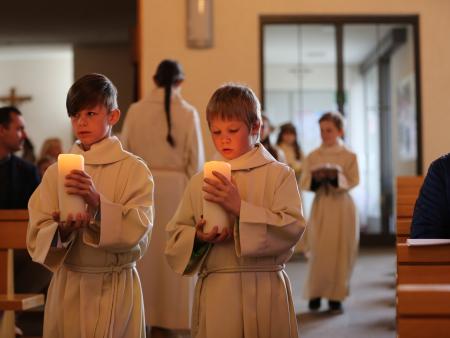 Erstkommunion in Bichelsee