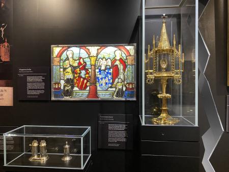 Spätgotische Turmmonstranz um 1500