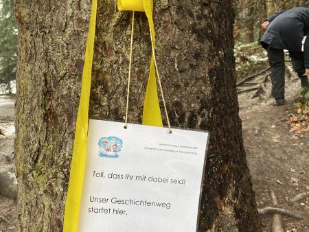 Start zum Geschichtenweg