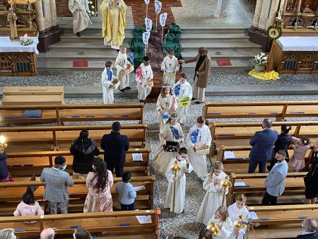 Auszug aus der Kirche