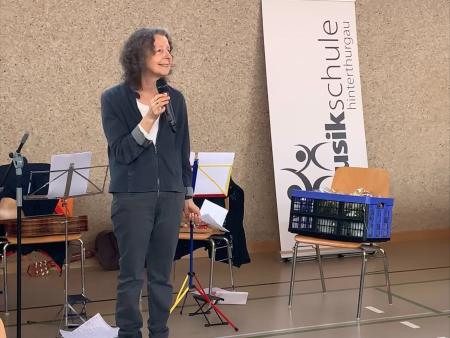 Begrüssung durch D. Albus