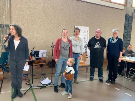 D. Albus am Mikrofon